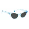 Polaroid PLD6174SMVUM9 Gafas de sol de mujer - Montura Havana, lentes marrones degradadas polarizadas, 52mm