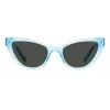 Polaroid PLD6174SMVUM9 Gafas de sol de mujer - Montura Havana, lentes marrones degradadas polarizadas, 52mm