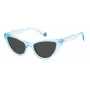 Polaroid PLD6174SMVUM9 Gafas de sol de mujer - Montura Havana, lentes marrones degradadas polarizadas, 52mm