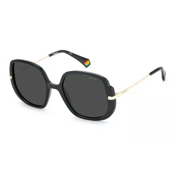 Gafas de sol de mujer Polaroid PLD6181SKB7 montura Havana/carey lentes marrones polarizadas 53mm