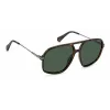 Gafas de sol unisex Polaroid PLD6182/S - montura havana carey, lentes polarizadas marrones, 59 mm