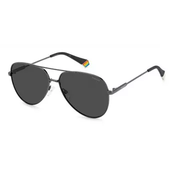 POLAROID PLD6187SKJ1G0 Gafas de sol unisex Havana verde 60/18/145 mm