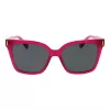 Polaroid PLD6192S54MU1 Gafas de sol mujer, Havana, lentes polarizadas marrones, 54 mm