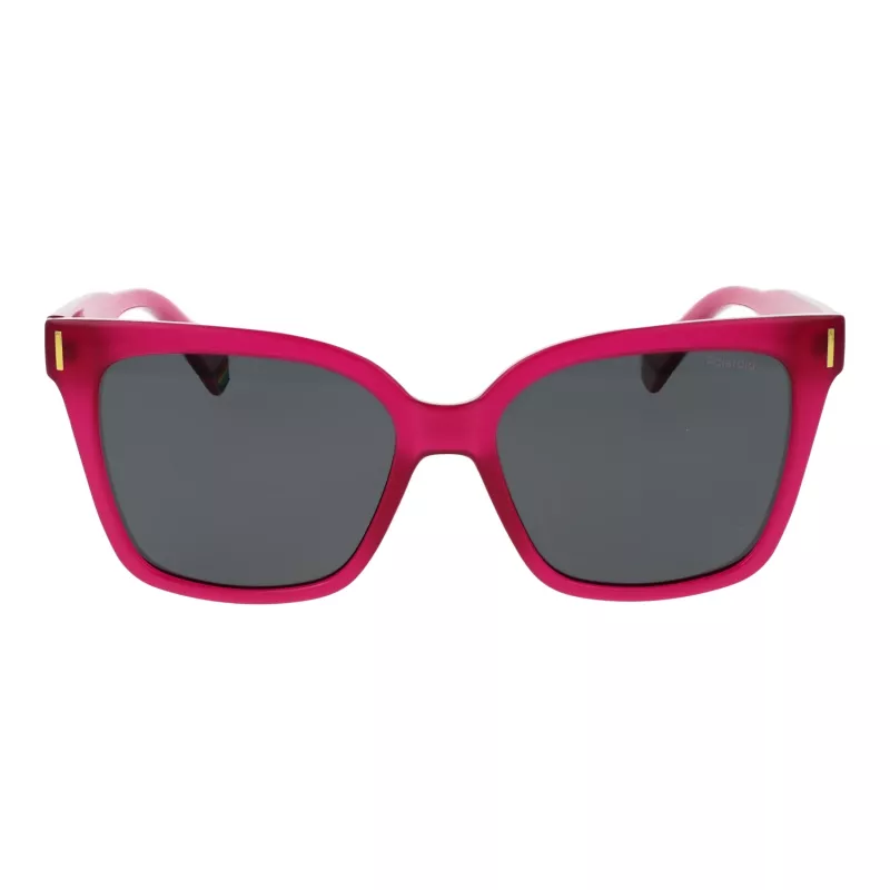 Polaroid PLD6192S54MU1 Gafas de sol mujer, Havana, lentes polarizadas marrones, 54 mm