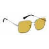 POLAROID PLD6194SX6LBF Gafas de sol polarizadas cuadradas para mujer - Havana/marrón