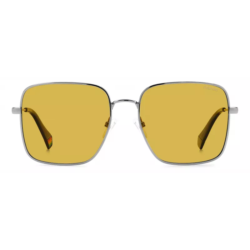 POLAROID PLD6194SX6LBF Gafas de sol polarizadas cuadradas para mujer - Havana/marrón