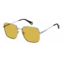 POLAROID PLD6194SX6LBF Gafas de sol polarizadas cuadradas para mujer - Havana/marrón