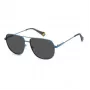 Polaroid PLD6195SXFLLF Gafas de sol rectangulares unisex - polarizadas UV400 58mm
