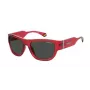Gafas de sol unisex POLAROID PLD6197SMCC9A - Montura negra, lentes grises polarizadas 55/17/130 mm
