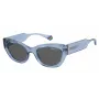 Polaroid PLD6199SXMCMV Gafas de sol rectangulares mujer Havana - Lentes marrones polarizadas