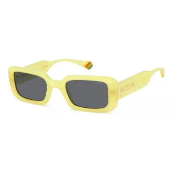 Gafas de sol polarizadas de mujer Polaroid PLD6208SX40G - montura Havana, lentes marrones