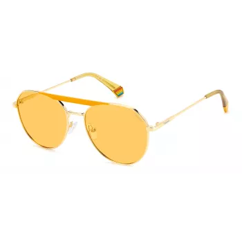 Gafas de sol polarizadas rectangulares unisex POLAROID PLD6211SXLPE 57/17/145 mm