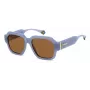 Polaroid PLD6212SXMVU Gafas de sol cuadradas unisex - Montura negra, lentes polarizadas grises - 54/17/140 mm