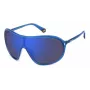 Gafas de sol cuadradas aviador unisex POLAROID PLD6216SPJP Havana verde polarizado