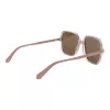 Polaroid PLD6219/S Gafas de sol rectangulares de mujer, Havanna/Marrón, 56 mm