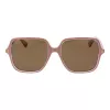 Polaroid PLD6219/S Gafas de sol rectangulares de mujer, Havanna/Marrón, 56 mm