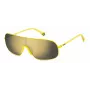 Gafas de sol unisex Polaroid PLD6222S40G - montura Havana marrón carey, lentes marrones polarizadas, forma cuadrada