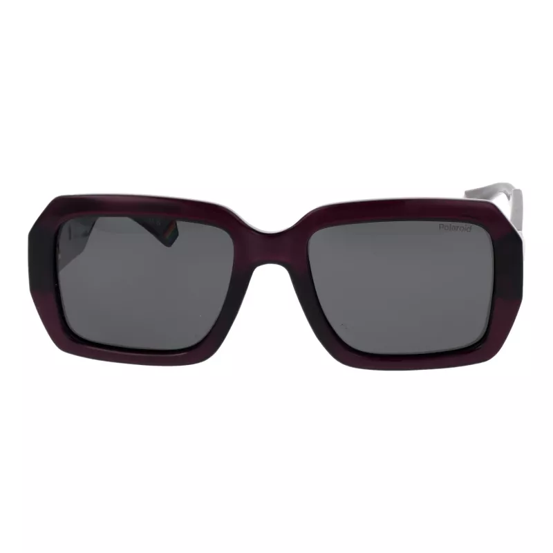 POLAROID PLD6223SX54B3 Gafas de sol rectangulares unisex - Havana Marrón - 54/19/140 mm
