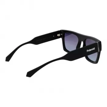 POLAROID PLD6224SX5400 Gafas de sol unisex Montura cuadrada Havana Lente gris polarizada 54/20/140 mm