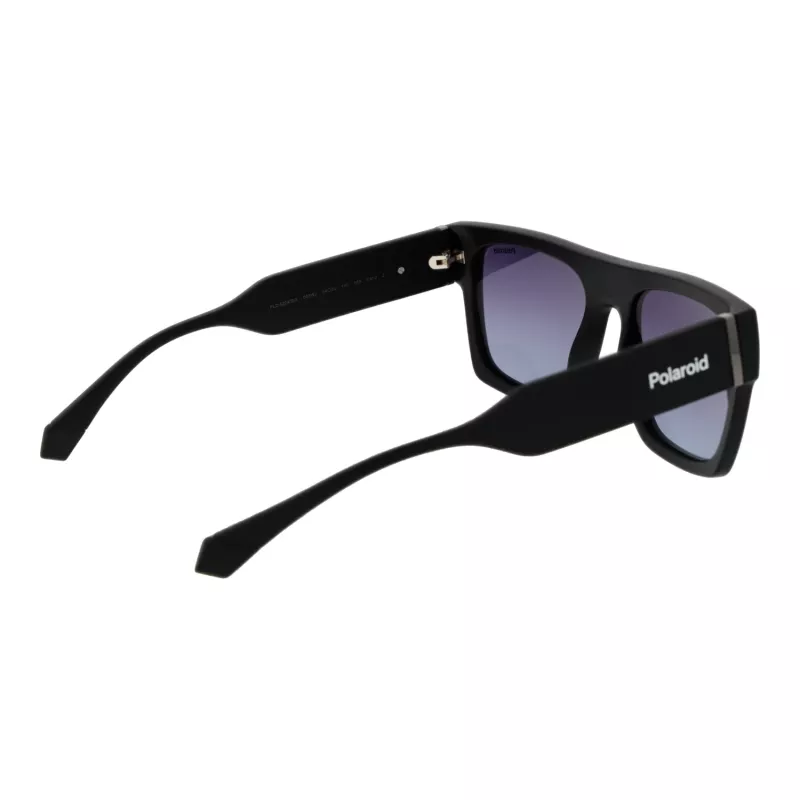 POLAROID PLD6224SX5400 Gafas de sol unisex Montura cuadrada Havana Lente gris polarizada 54/20/140 mm