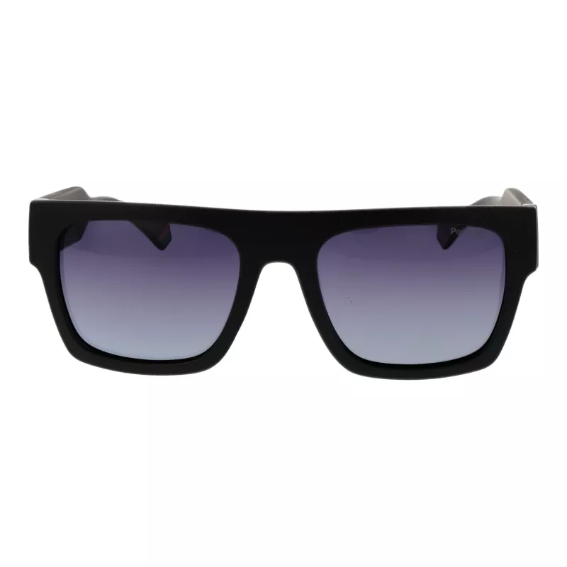POLAROID PLD6224SX5400 Gafas de sol unisex Montura cuadrada Havana Lente gris polarizada 54/20/140 mm