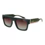 Polaroid PLD6224SX541E Gafas de sol rectangulares unisex - lentes grises, montura negra/gris
