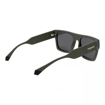 Gafas de sol unisex POLAROID PLD6224SX543Y rectangulares habana verde 54 mm