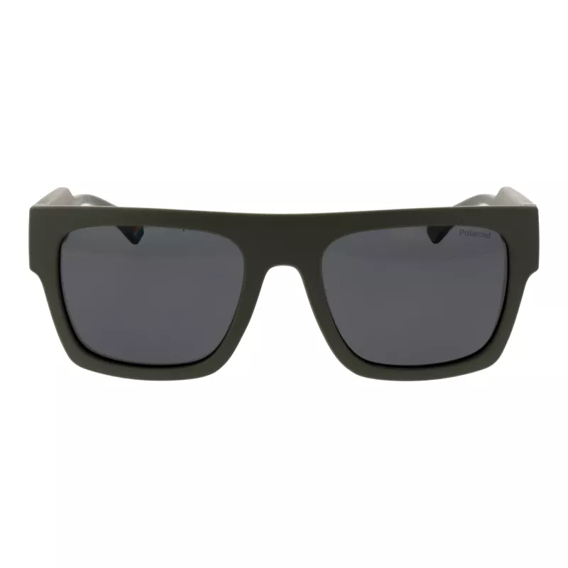Gafas de sol unisex POLAROID PLD6224SX543Y rectangulares habana verde 54 mm