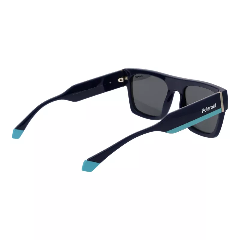 Gafas de sol unisex Polaroid PLD6224SX54PJ - montura negra, lentes grises polarizadas, 54 mm