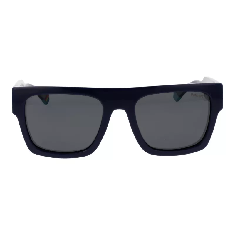Gafas de sol unisex Polaroid PLD6224SX54PJ - montura negra, lentes grises polarizadas, 54 mm
