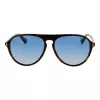 Gafas de sol Polaroid PLD6225S57086 hombre rectangulares - montura havana, lentes grises polarizadas