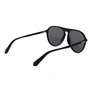 POLAROID PLD6225S57807 Gafas de sol rectangulares polarizadas para hombre, 52/15/140 mm