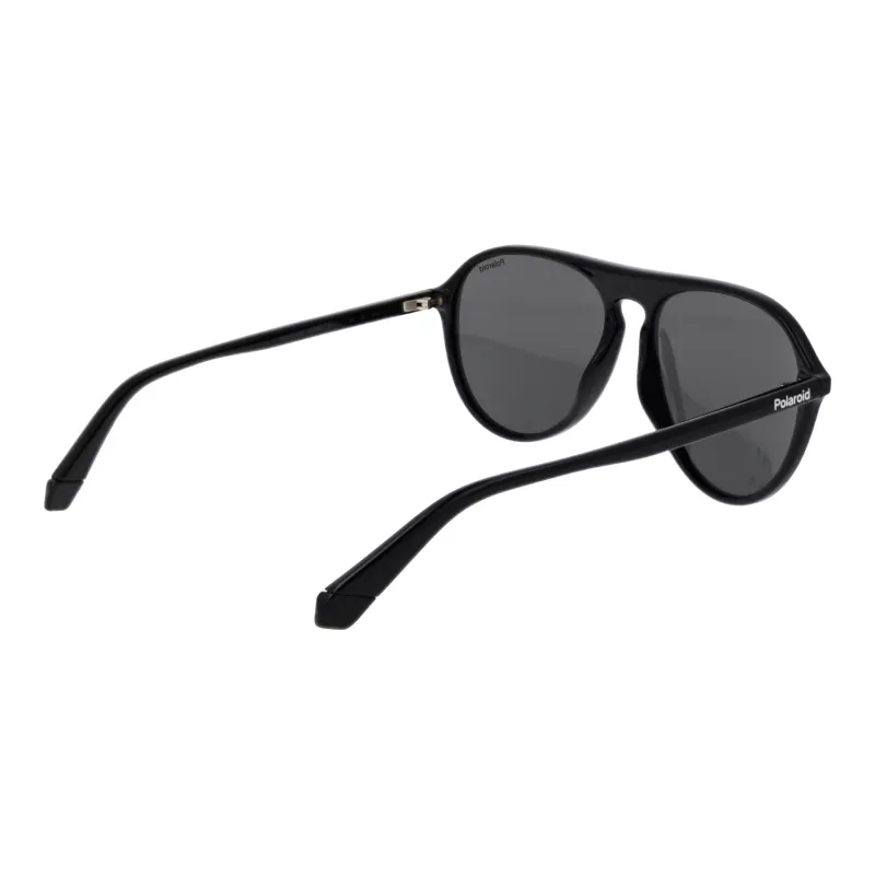 POLAROID PLD6225S57807 Gafas de sol rectangulares polarizadas para hombre, 52/15/140 mm