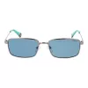 Gafas de sol unisex Polaroid PLD6227SX566L montura cuadrada Havana lente verde polarizada 56mm
