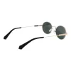 POLAROID PLD6228SX532M Gafas de sol rectangulares unisex - Montura marrón havana, lentes marrón polarizadas, 53 mm