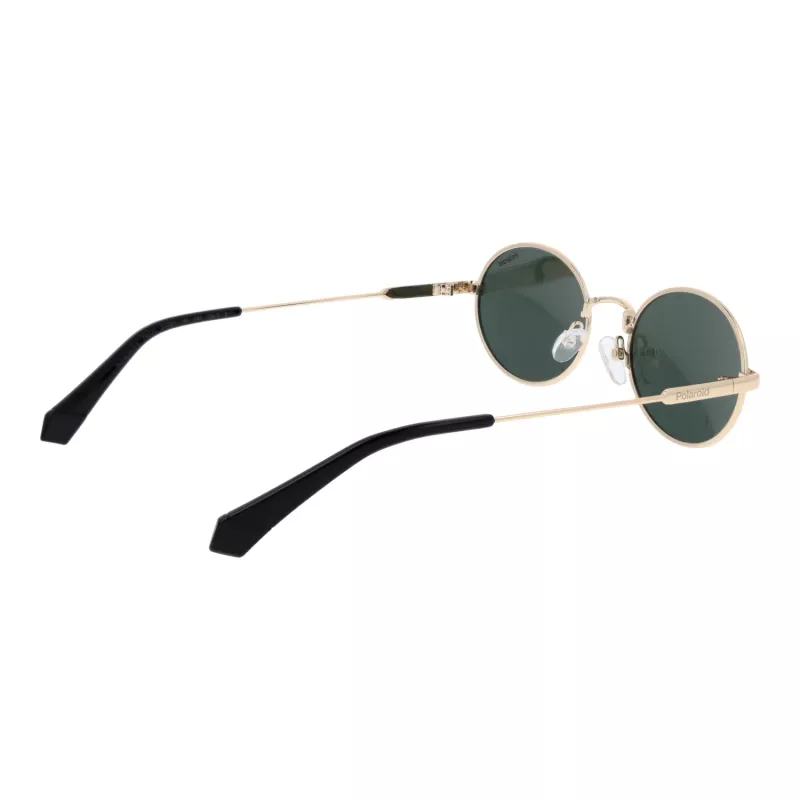 POLAROID PLD6228SX532M Gafas de sol rectangulares unisex - Montura marrón havana, lentes marrón polarizadas, 53 mm