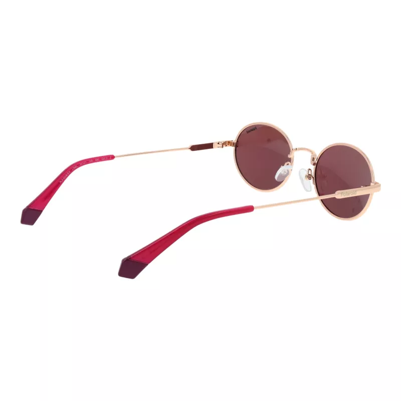 Gafas de sol unisex Polaroid PLD6228SX53LT rectangulares - Montura habana, lentes polarizadas marrones - 53 mm