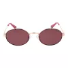 Gafas de sol unisex Polaroid PLD6228SX53LT rectangulares - Montura habana, lentes polarizadas marrones - 53 mm