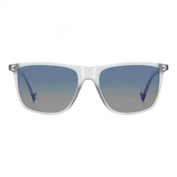 Gafas de sol polarizadas de hombre POLAROID PLD6232S2M4 rectangulares negras/grises 55/17/140 mm