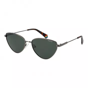 Gafas de sol polarizadas de mujer Polaroid PLD6234SX57AS - montura negra lentes grises 57mm