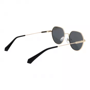 Polaroid PLD6236SX54RH Gafas de sol rectangulares unisex - montura havana lentes marrones 54 mm