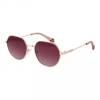 Polaroid PLD6236SX54S9 Gafas de sol unisex - Montura negra lentes grises 54 mm