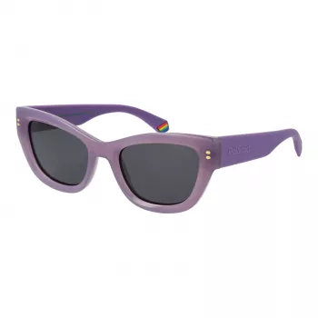 Polaroid PLD6237SX5278 Gafas de sol de mujer Havana marrón polarizadas 52mm