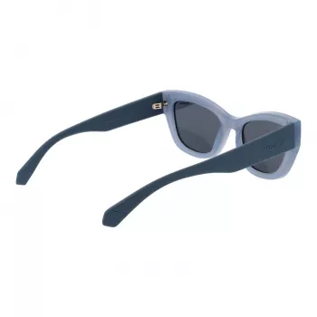 Polaroid PLD6237SX52MV Gafas de sol de mujer - montura negra, cristales polarizados grises, 52 mm