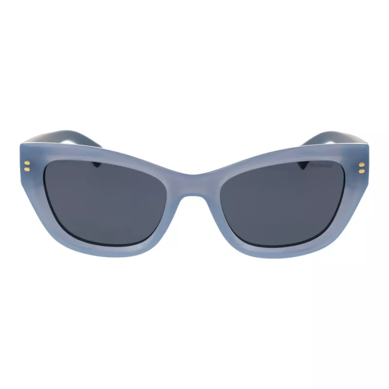Polaroid PLD6237SX52MV Gafas de sol de mujer - montura negra, cristales polarizados grises, 52 mm