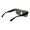 Polaroid PLD6238SX511E Gafas de sol de hombre rectangulares negro mate con lentes TAC grises polarizadas UV400