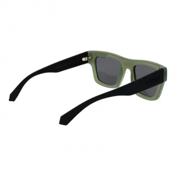 Polaroid PLD6238SX511E Gafas de sol de hombre rectangulares negro mate con lentes TAC grises polarizadas UV400