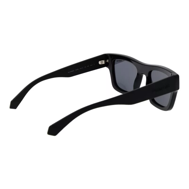 Polaroid PLD6238SX5180 Gafas de sol hombre, cuadradas Havana, lentes polarizadas marrones