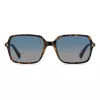 POLAROID PLD6247S086 Gafas de sol rectangulares hombre Havana con lentes verdes polarizadas