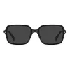 Gafas de sol Polaroid PLD6247S807 hombre rectangulares - montura negra lentes grises polarizadas 56 mm